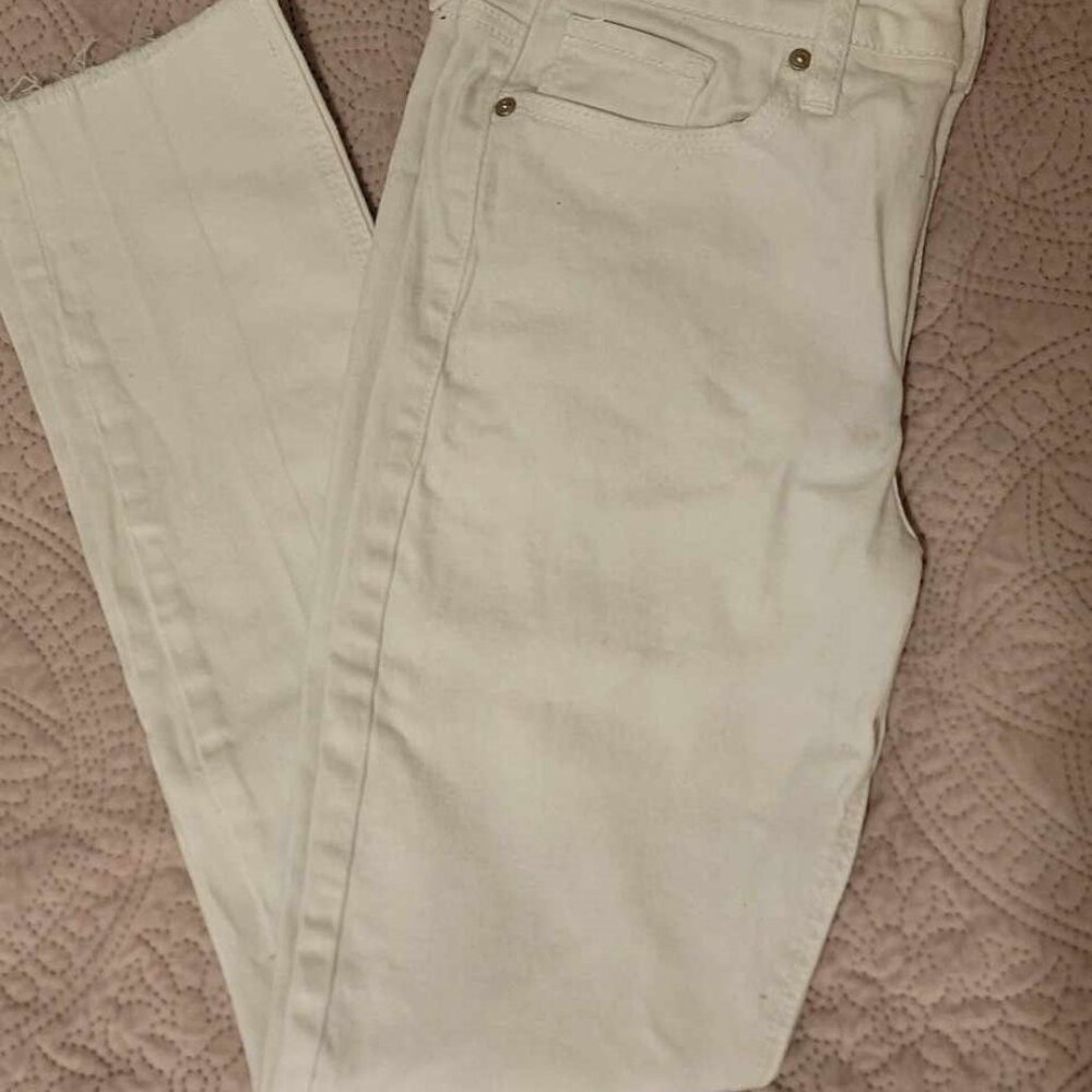 seven premium denim jeans slim straight jeans size 8